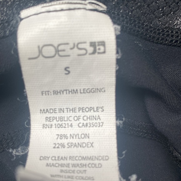 Joe’s Jeans Off Duty Fit Rhythm Leggings Size Small - Picture 7 of 10